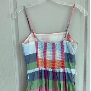 Kate Spade New York Target Plaid Midi Dress‎ XXS Multi Color Seersucker Pockets thumbnail 6