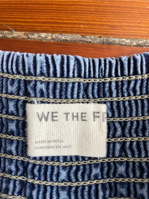 FREE PEOPLE Paradise Found Denim Skort in Mid Indigo Sz S 💛🎀 thumbnail 9