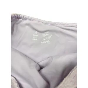 Stone Fox Swim Piper Top Sola Bottom Orchid Terry Bikini Set Purple Small NEW thumbnail 3