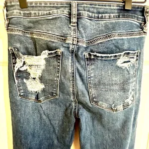 American Eagle Jeans Size 6 Regular Hi-Rise Jegging Inseam 26 inch thumbnail 3