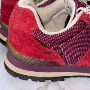 Merrell Solo Origin Sneakers Women 8 Red Suede Granola Mesh Hiking Trail Running thumbnail 10