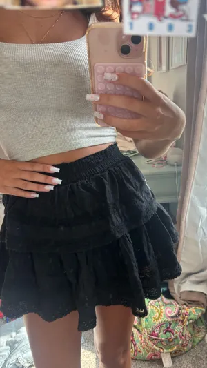 Love Shack Fancy Ruffle Skirt thumbnail 1