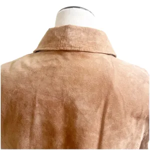 Hunt Club Vintage Women’s Suede 100% Leather Vest Tan Western Size 16 thumbnail 5