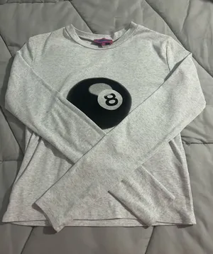 Edikted Long Sleeve Top White thumbnail 1