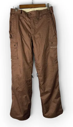 Special Blend Womens M Polka Dot Snowboard Ski Pants Cargo 10K Tech Waterproof thumbnail 1