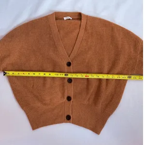 ALC Frank Peters Boxy Fit Merino Wool Rib-Knit Cardigan size medium thumbnail 6