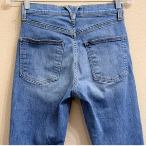 Veronica Beard Carly Kick Flare High Rise Jeans Womens Size 26‎ Lakeshore Wash thumbnail 6