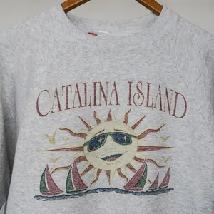 Hanes Vintage 90s Catalina Island California Sweatshirt thumbnail 3