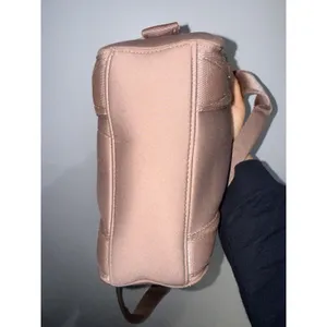 Dagne Dover Small Landon Carryall Duffle Bag in Dune 8x7" 1‎ thumbnail 6