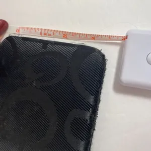 Guess Black Logo Cloth Flat Style Wallet thumbnail 8
