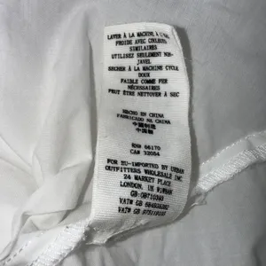 FREE PEOPLE White All The Time Tunic Peplum Button Up Boho Cottagecore Shirt XS‎ thumbnail 13