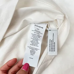 NWT Disney X Coach Signature Sleeping Beauty T‎ Shirt off white size L thumbnail 9