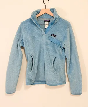 Patagonia Women’s Fleece Pullover Size Small Blue thumbnail 1