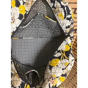 Vera Bradley Yellow Floral Duffle Bag‎ thumbnail 8