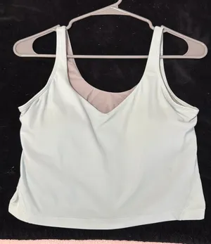 Athletic crop top Blue Size L thumbnail 1