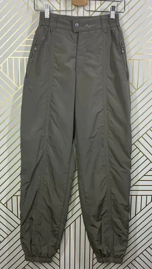 Bogner Ski Snow Pants Grey Taupe Puffer‎ Nylon thumbnail 1