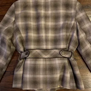 Vintage Plaid Blazer  thumbnail 6