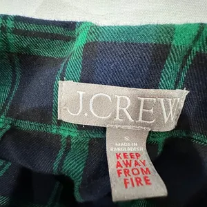 J Crew Women Pajamas Green Black -‎ Size S. thumbnail 6