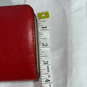 Coach vintage, leather wallet RED thumbnail 10