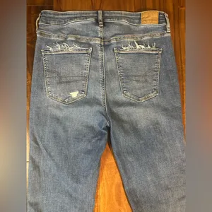 American Eagle Super Hi-rise Flare Jeans thumbnail 9