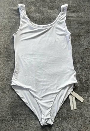 ALGALAROUND White Bodysuit Size Small thumbnail 3