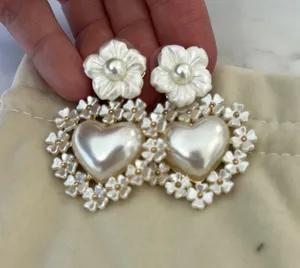 The Pink Reef Anthropologie Earrings thumbnail 1