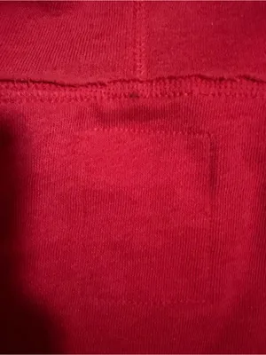 2000s vintage style red long sleeve hoodie thumbnail 9