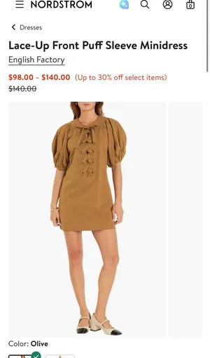 English Factory Dress thumbnail 2