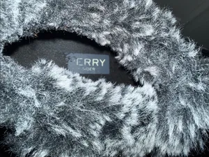 Sperry Waterproof Faux-Fur Winter Rain Boots - Black Sz 6 thumbnail 6