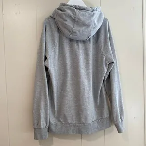 Gymshark Gray Fleece Lined Pullover Hoodie | Athletic Logo Sweatshirt Size M thumbnail 2