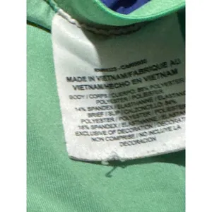 Nike Women Running Shorts Blue Green Just Do It Dri Fit‎ Athletic Size small thumbnail 3