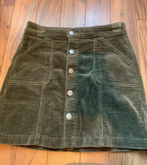 Wild Fable Velvet Skirt thumbnail 1