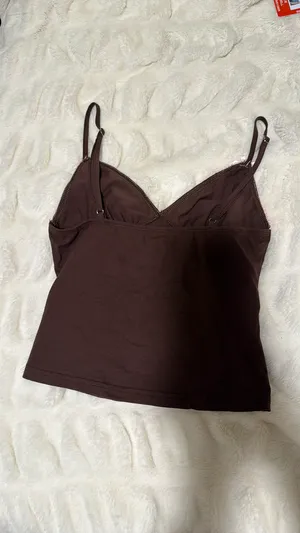 Edikted Ruelle Contrast Frill Tank Top thumbnail 7