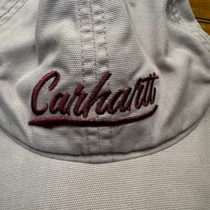 Carhartt Womens‎ Canvas Script Logo Baseball Cap Hat Mauve Pink Adjustable thumbnail 2