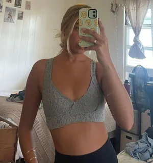 Grey Lace Bralette  thumbnail 1