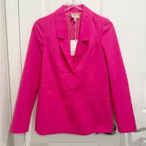 SHOW ME‎ YOUR MUMU Major Blazer in Hot Pink size XS NWT thumbnail 3