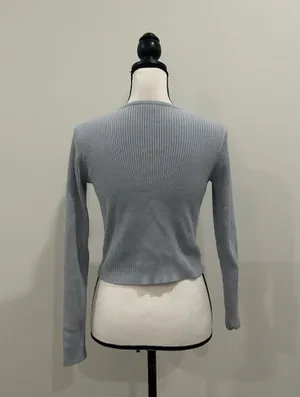 John Galt Cropped Cardigan thumbnail 3
