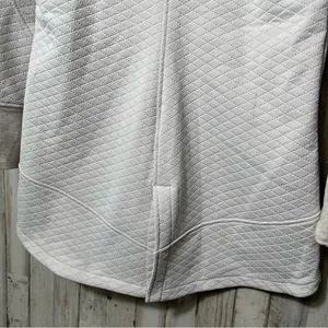 North Face Recover Up Quilted Coat Off‎ White Cream Womens Medium thumbnail 8
