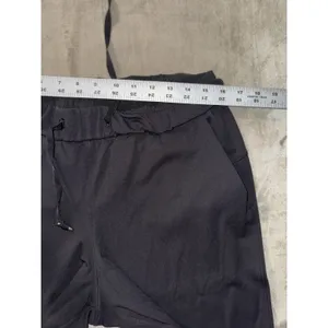 Lululemon Women's On The Fly Pants Black Mid Rise Travel Casual Size 8 thumbnail 7