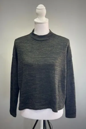 Streetwear Society CLEARANCE! Olive Boutique Mock Neck Sweater Size S NWT thumbnail 1