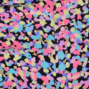 Victoria's Secret Pink Bikini Bottoms M Multicolor Abstract Print Low Rise‎ thumbnail 6