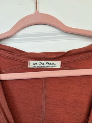 Free People We the Free Oversized Short Sleeve Luna Tee Size Small thumbnail 4