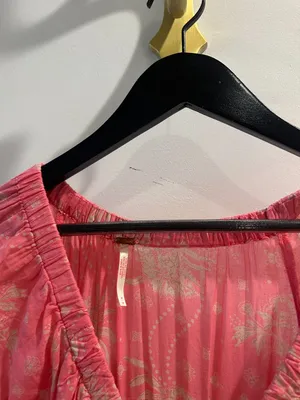 FREE PEOPLE Golden Hour Maxi in Electropop Combo Size Medium thumbnail 7