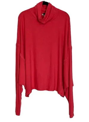 We the Free Alameda Dolman Sleeve Top Sweatshirt Sz Large thumbnail 3