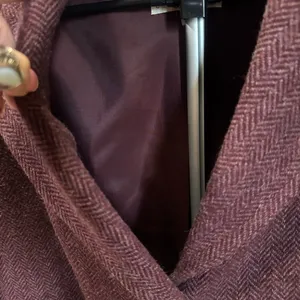 Vintage Norm Thompson Burgundy ‎ Blazer Classic Wool Jacket thumbnail 7