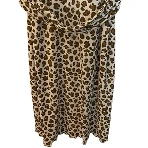 Tory Burch Women's Glady Animal Print Short Flutter Sleeve Dress thumbnail 7