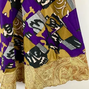 Reversible Maxi Wrap Skirt BINS405 thumbnail 3