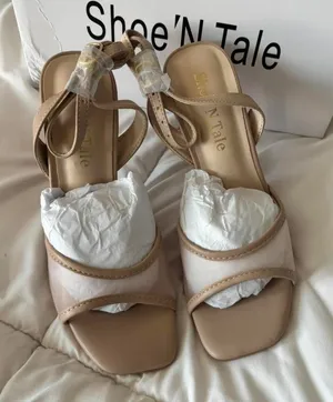Cream Heels With A Touch Of Elegance thumbnail 1
