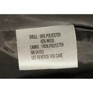 EUC Calvin Klein Brown Tweed double breasted Suit Jacket‎ Sz 6 thumbnail 7