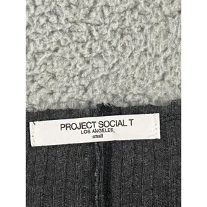 Project Social T Shirt Women Small Deep V Neck‎ Basic Capsule Lagenlook Coastal thumbnail 5